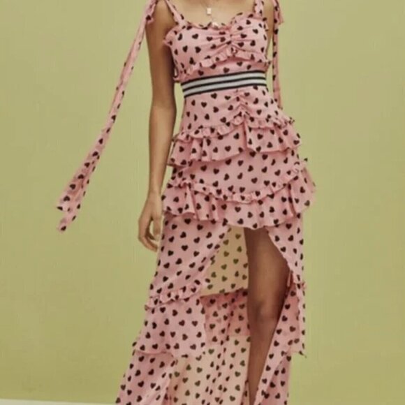 For Love and Lemons Maison Maxi Dress XS - Picture 4 of 9
